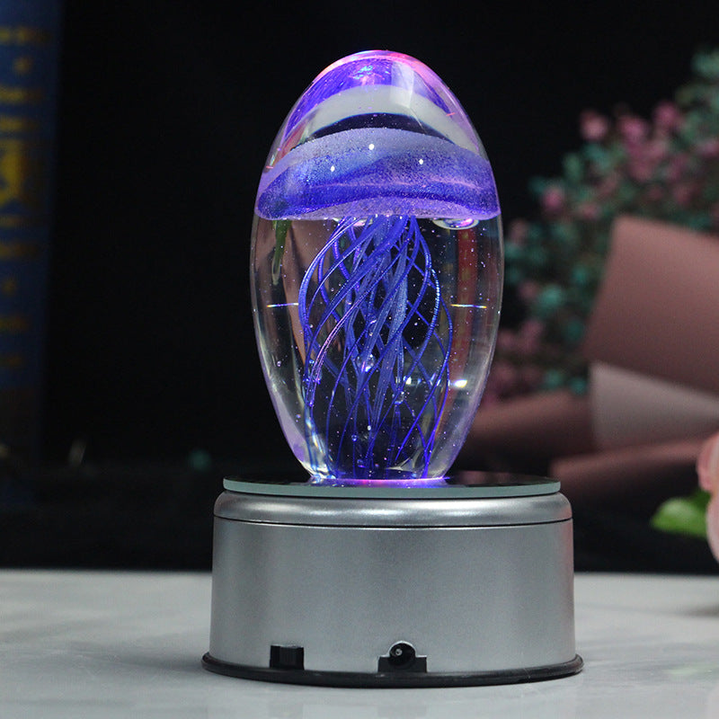 Romantic Jellyfish Music Box — Creative Gift & Home Decoration