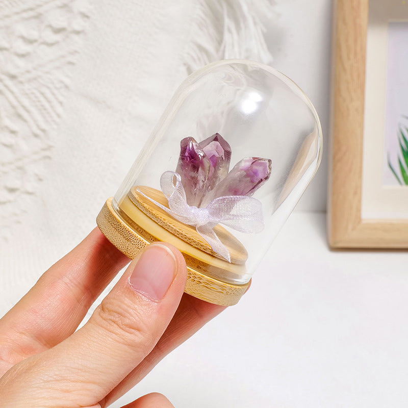 Fashion Personality Natural Amethyst Ore Decoration