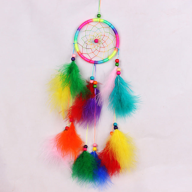 Feather dream catcher