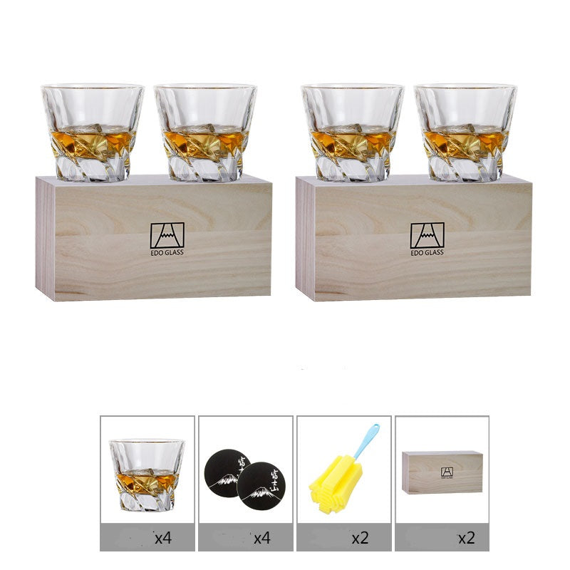 Wine Pair Glass Set Couple Log Gift Box Nordic Ins Style