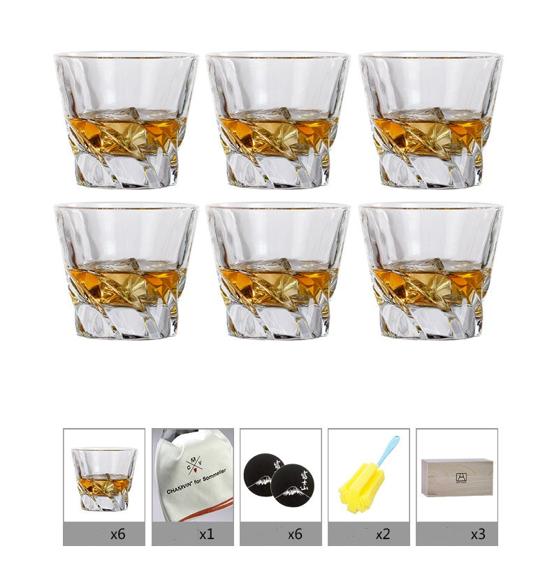 Wine Pair Glass Set Couple Log Gift Box Nordic Ins Style
