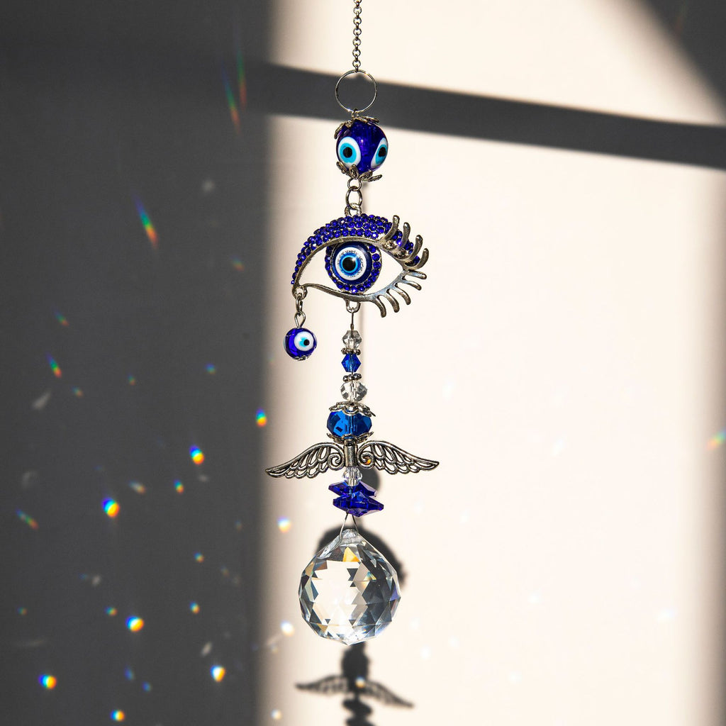 Sun Catcher Lighting Pendant Light Shadow Wind Chimes Rainbow