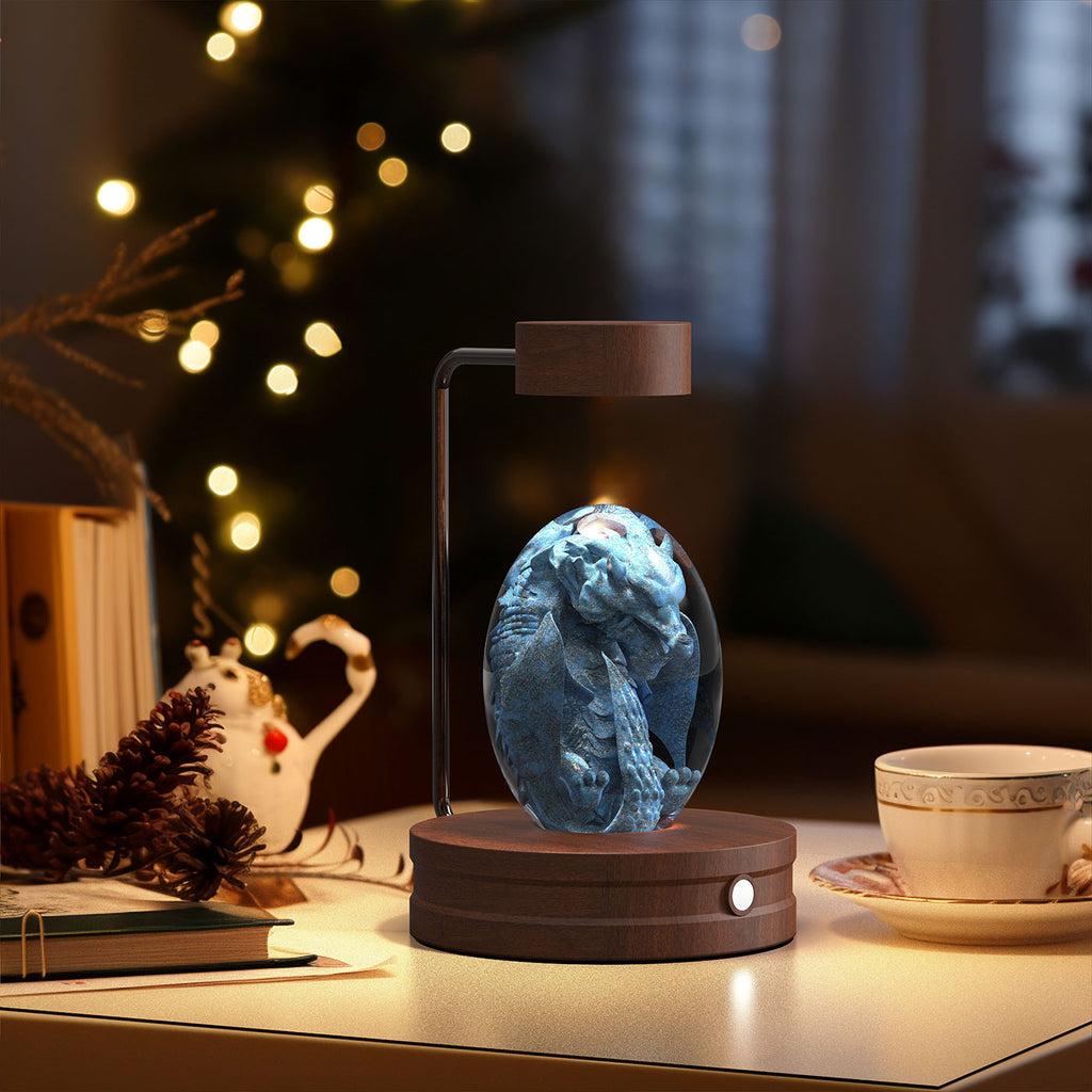 Crystal Ball Night Light – 3D Cosmic LED Bedside Lamp