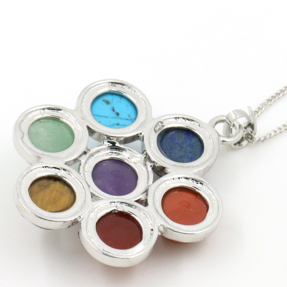 Seven Stars Amethyst Necklace