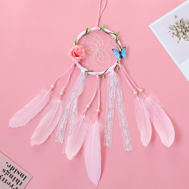 Feather dream catcher