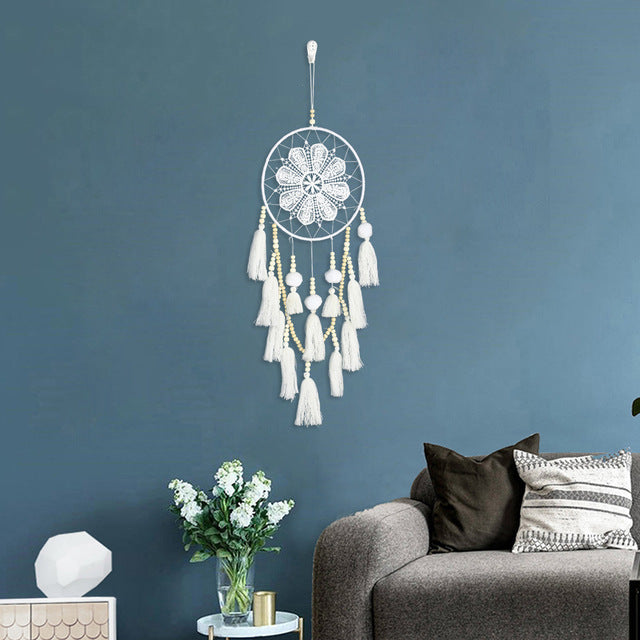Feather dream catcher