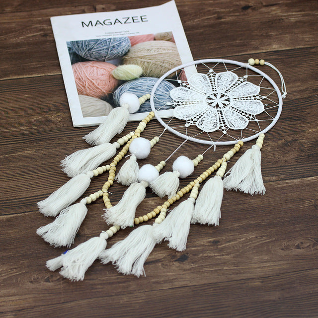 Feather dream catcher
