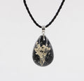 Immortal Flower Time Gemstone Necklace
