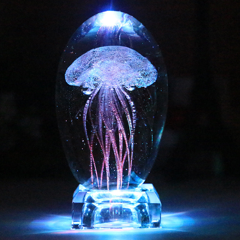Romantic Jellyfish Music Box — Creative Gift & Home Decoration