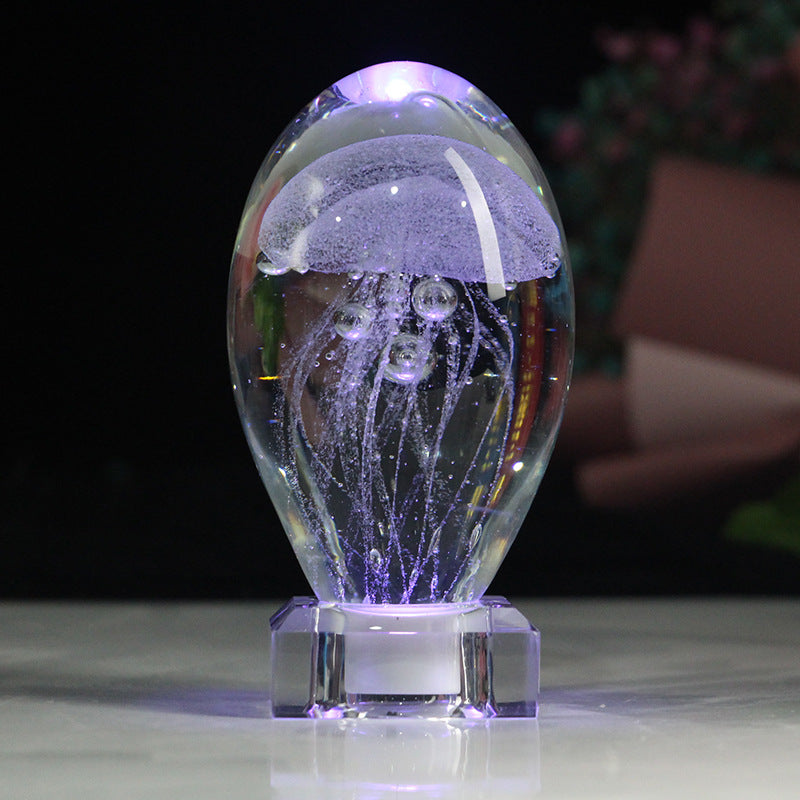 Romantic Jellyfish Music Box — Creative Gift & Home Decoration