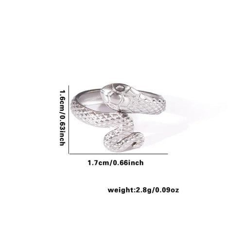 Fashion Personalized New Fishtail Palm Plaid Ring