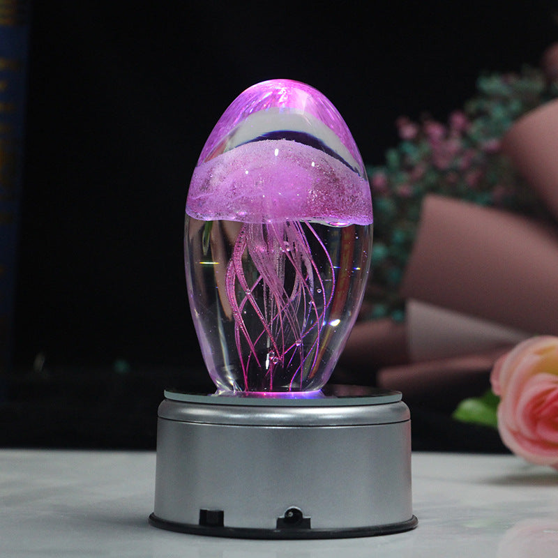 Romantic Jellyfish Music Box — Creative Gift & Home Decoration