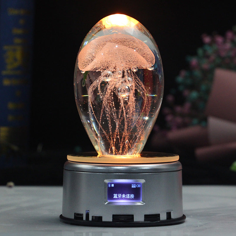 Romantic Jellyfish Music Box — Creative Gift & Home Decoration