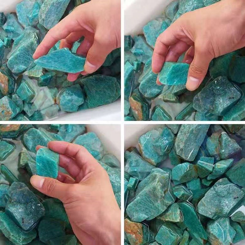 Natural Mozambique Amazonite Rough Mineral Specimen