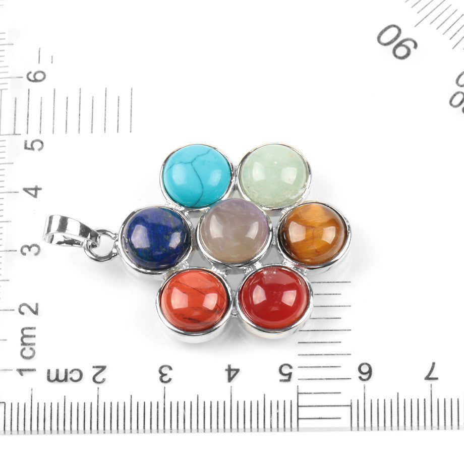 Seven Stars Amethyst Necklace