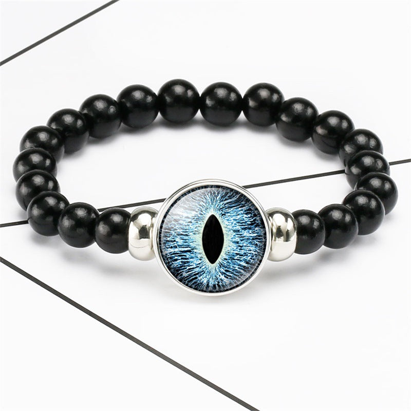Dragon Eye Time Gemstone Beaded Bracelet