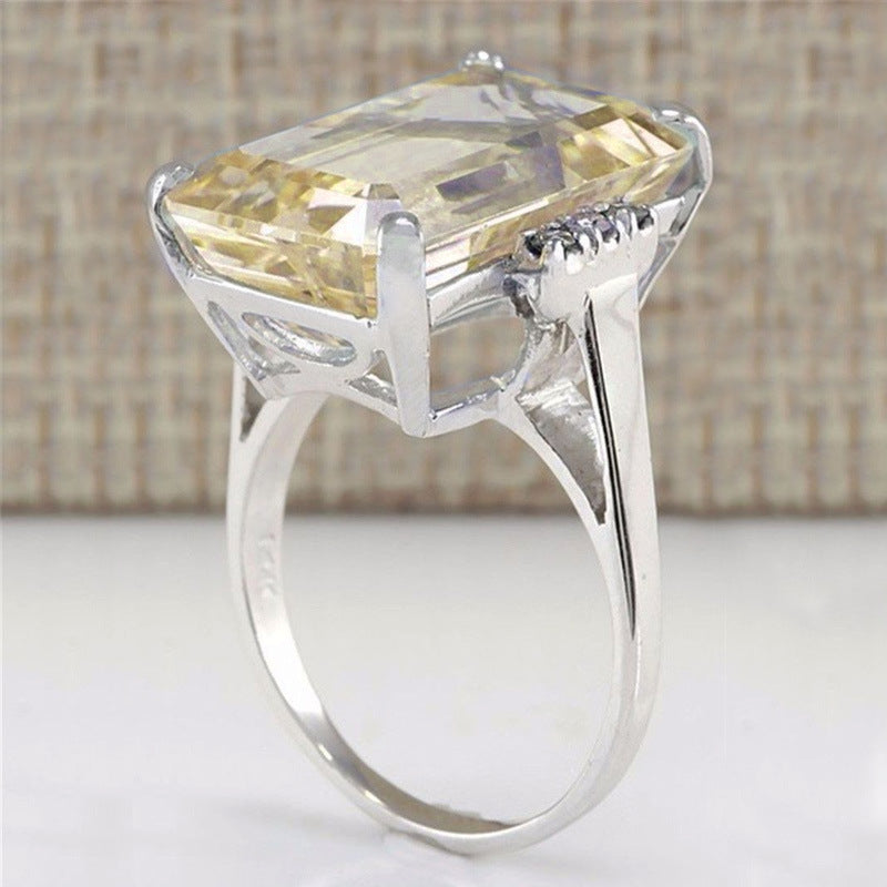 Citrine Engagement Ring for Women – Elegant Gemstone Jewelry
