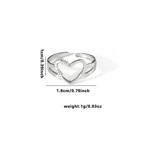 Fashion Personalized New Fishtail Palm Plaid Ring