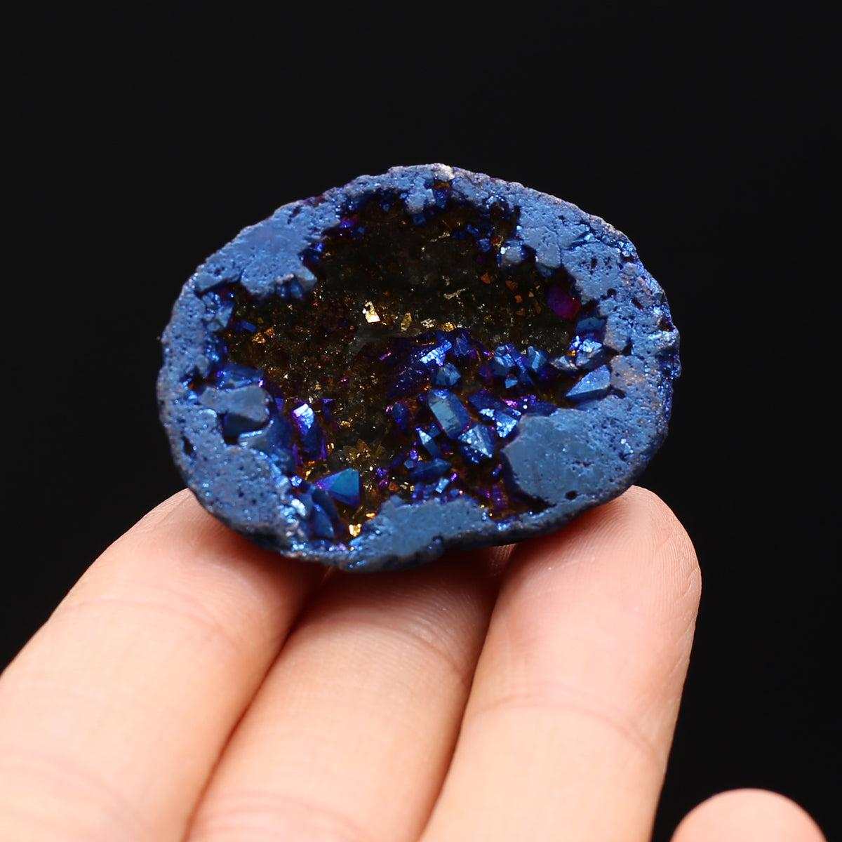 Natural Agate Cornucopia Energy Gem Specimen Display Ornaments