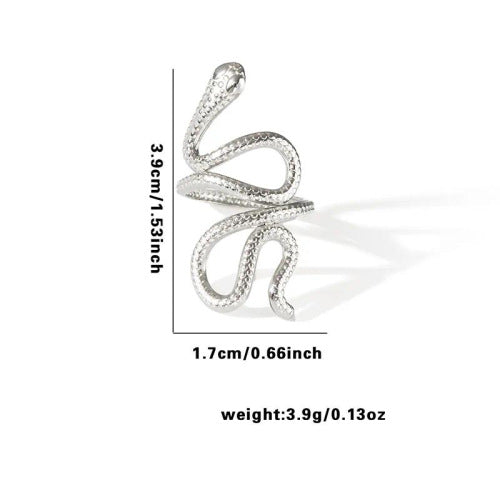 Fashion Personalized New Fishtail Palm Plaid Ring