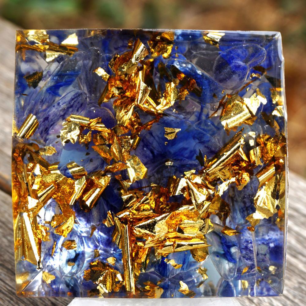 6cm Crystal Ball Pyramid – Healing Energy Home Décor