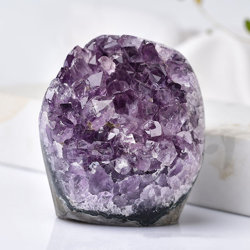 Uruguay Amethyst Cluster Decoration Home