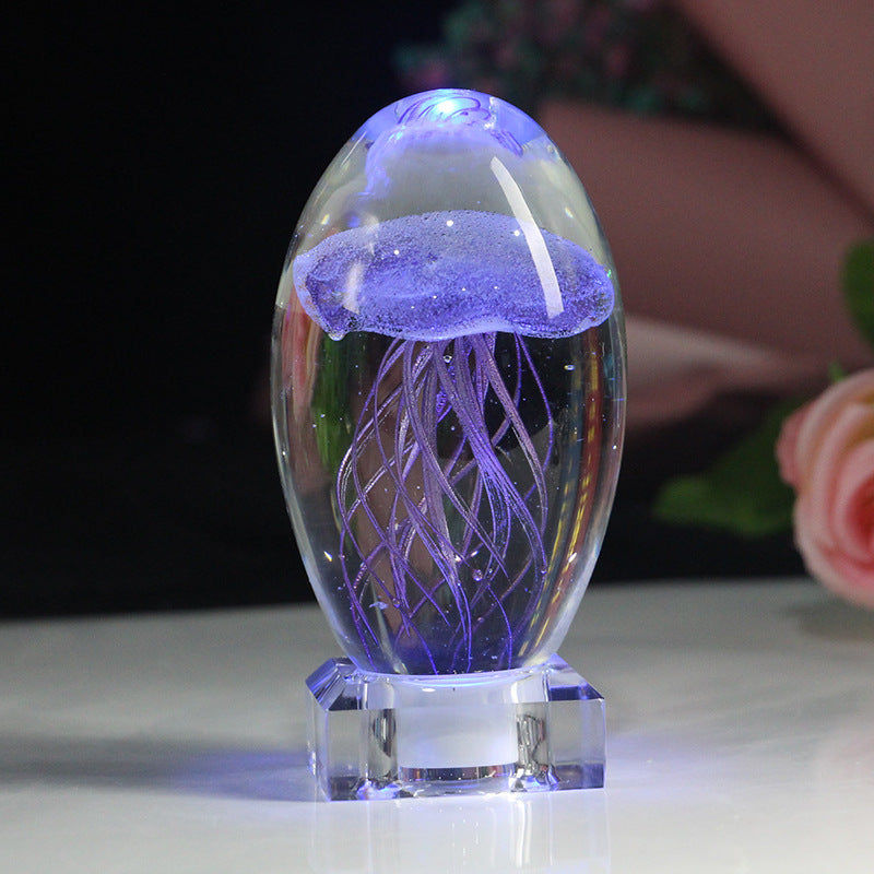 Romantic Jellyfish Music Box — Creative Gift & Home Decoration