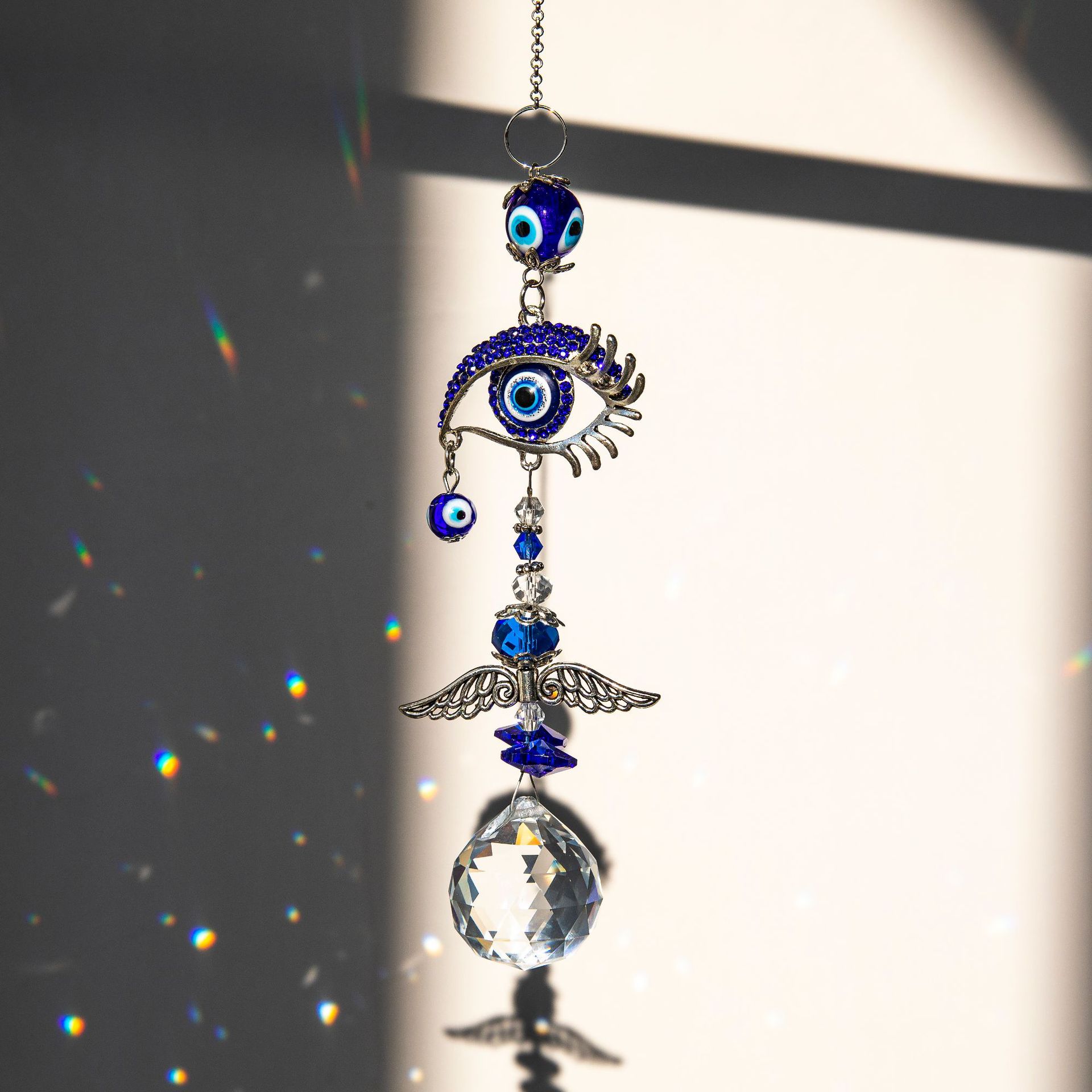 Sun Catcher Lighting Pendant Light Shadow Wind Chimes Rainbow