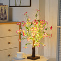 Green Leaf LED Tree Lamp Bedroom Room Decor Table Lamp