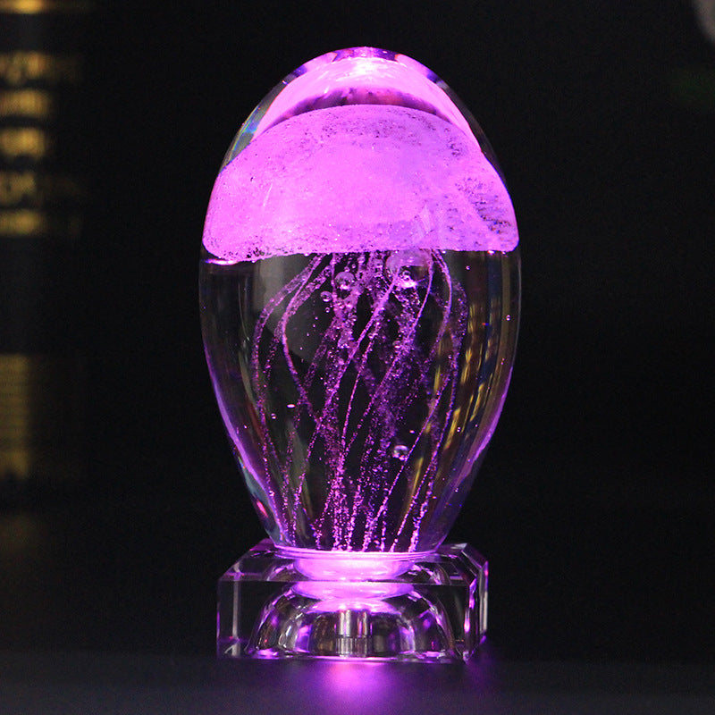 Romantic Jellyfish Music Box — Creative Gift & Home Decoration