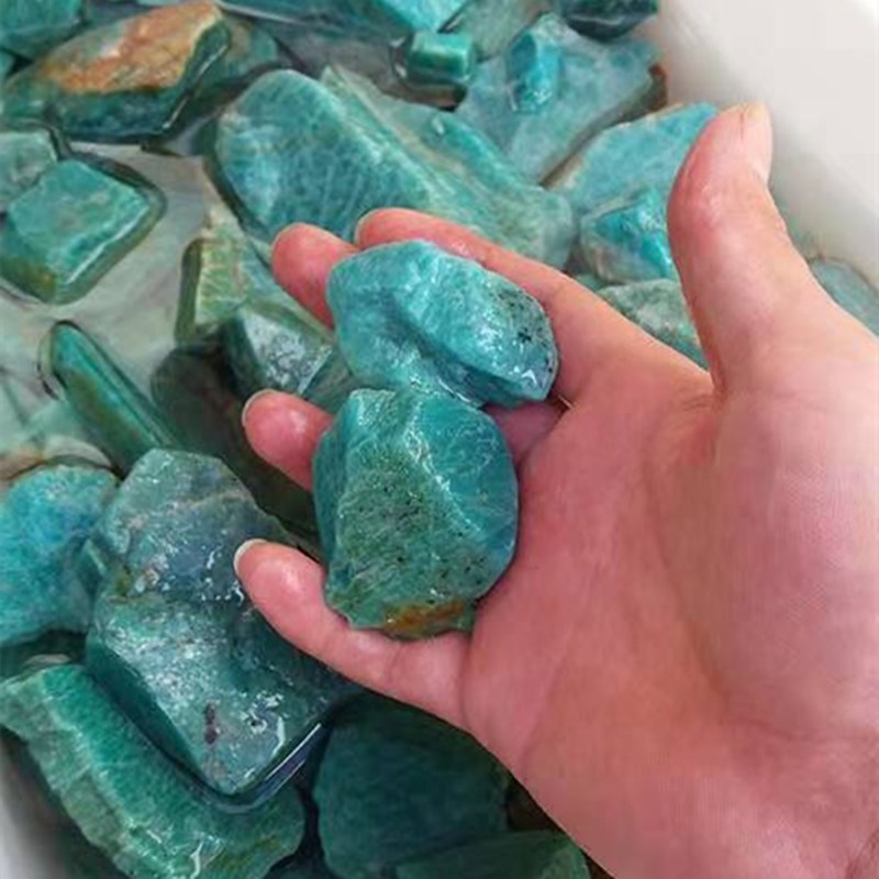 Natural Mozambique Amazonite Rough Mineral Specimen