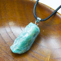 Natural Amethyst Color Fluorite Irregular Necklace