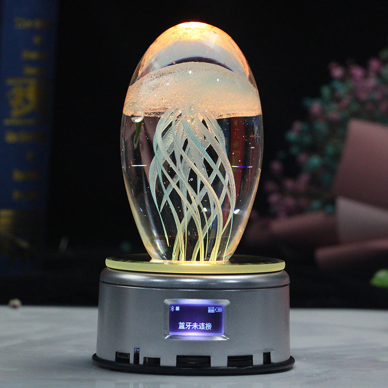 Romantic Jellyfish Music Box — Creative Gift & Home Decoration