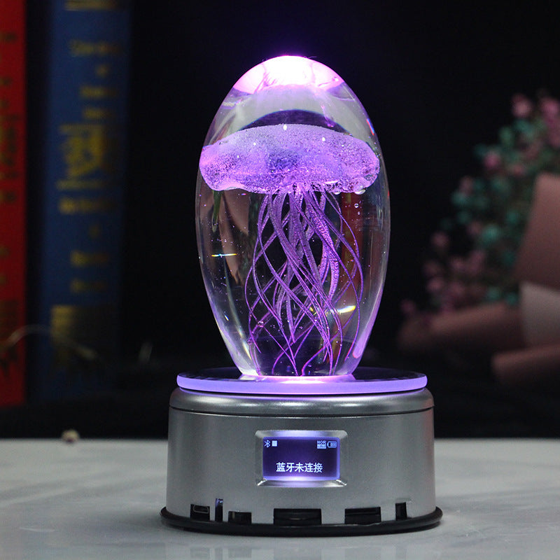 Romantic Jellyfish Music Box — Creative Gift & Home Decoration