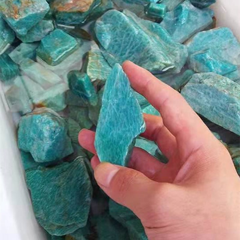 Natural Mozambique Amazonite Rough Mineral Specimen