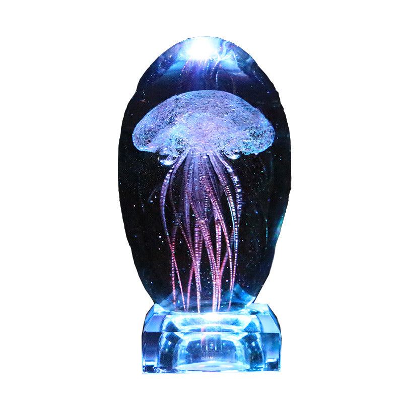 Romantic Jellyfish Music Box — Creative Gift & Home Decoration