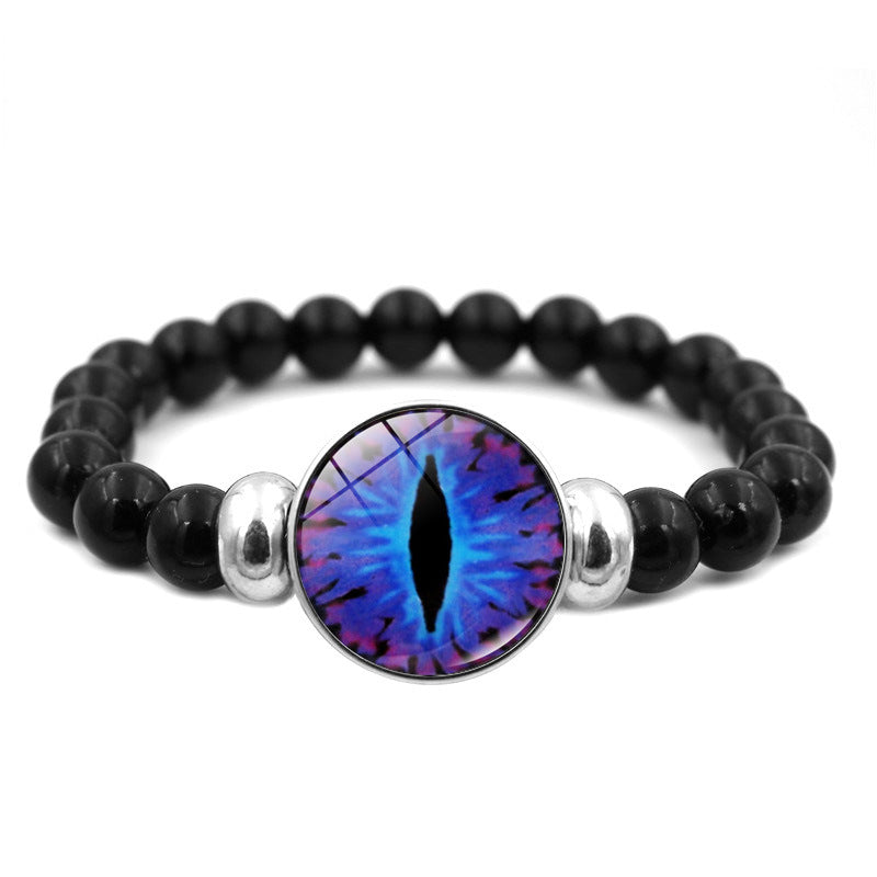 Dragon Eye Time Gemstone Beaded Bracelet