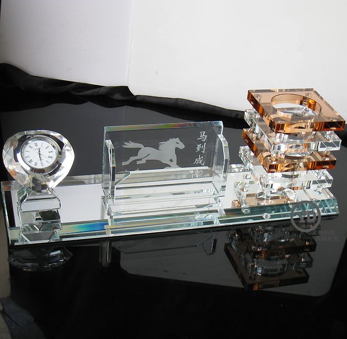 Crystal Gift Office Decoration Pen Holder