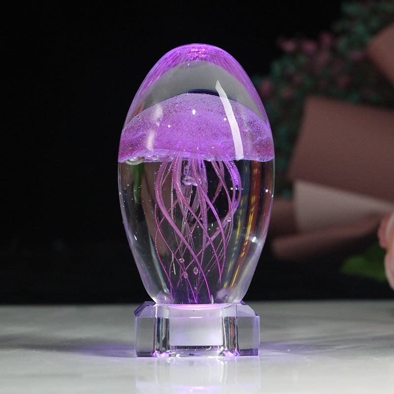 Romantic Jellyfish Music Box — Creative Gift & Home Decoration